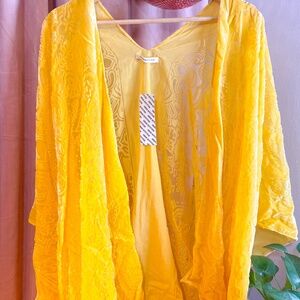 Urban Outfitters Golden Yellow Kimono (New With Tags)